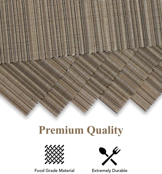 Avono Heat Resistant and Washable Table Mat Brown