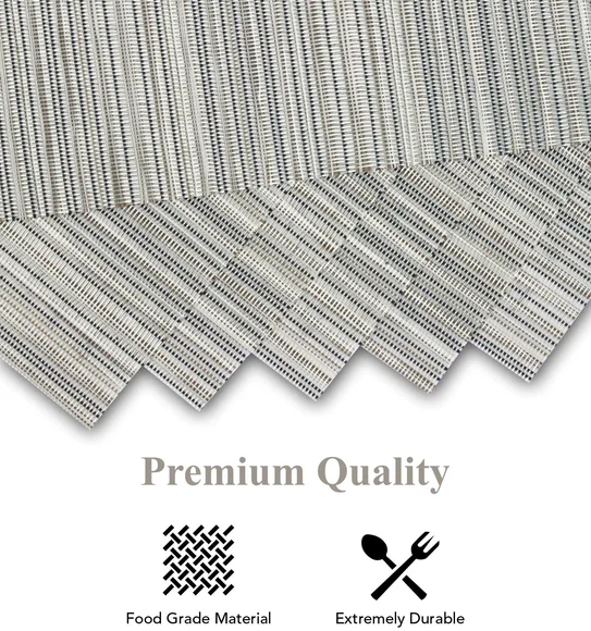 Avono Heat Resistant and Washable Table Mat Grey
