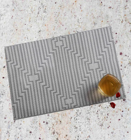 Avono Heat Resistant and Washable Table Mat Grey