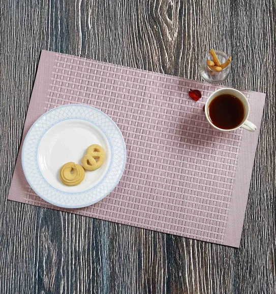 Avono Heat Resistant and Washable Table Mat Pink