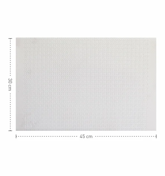 Avono Heat Resistant and Washable Table Mat Cream