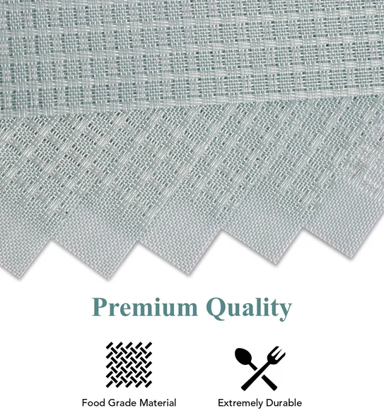Avono Heat Resistant and Washable Table Mat Aqua