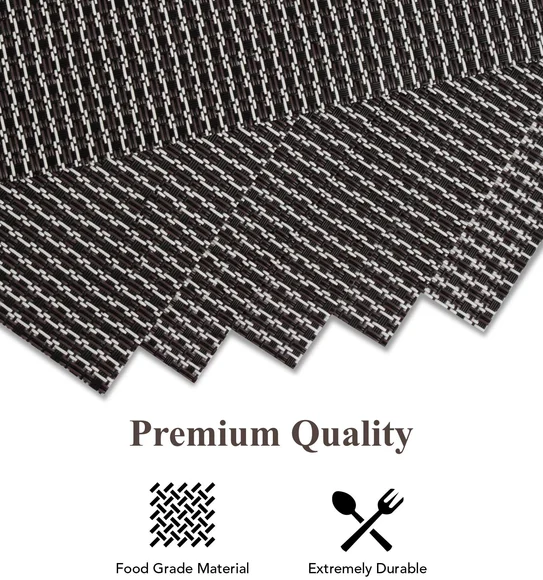 Avono Heat Resistant and Washable Table Mat Grey