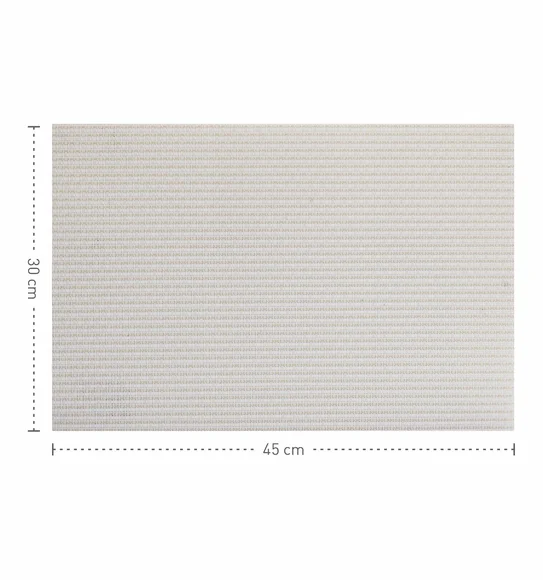 Avono Heat Resistant and Washable Table Mat Cream