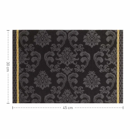 Avono Heat Resistant and Washable Table Mat Black