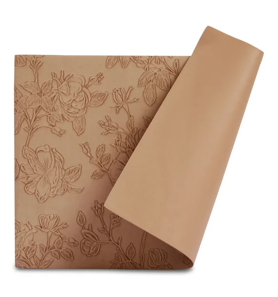 Canvas Solid Dining Table Mat Beige
