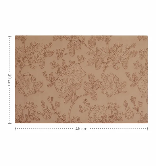 Canvas Solid Dining Table Mat Beige
