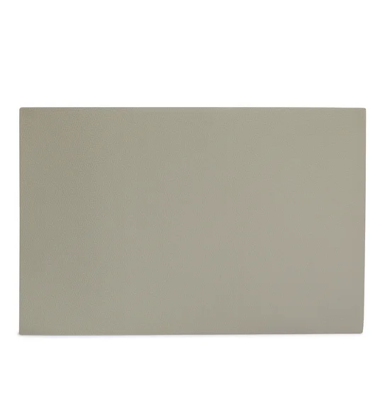 Canvas Solid Dining Table Mat Cream