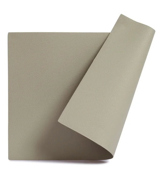 Canvas Solid Dining Table Mat Cream