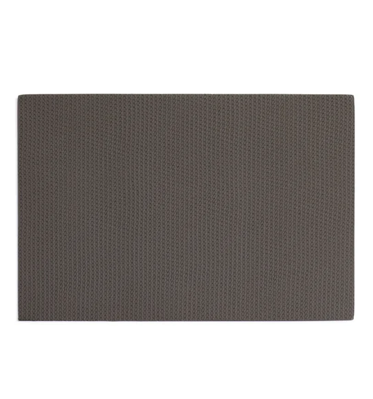 Canvas Solid Dining Table Mat Grey