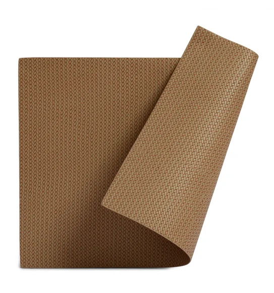 Canvas Solid Dining Table Mat Beige
