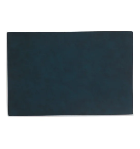 Canvas Solid Dining Table Mat Teal