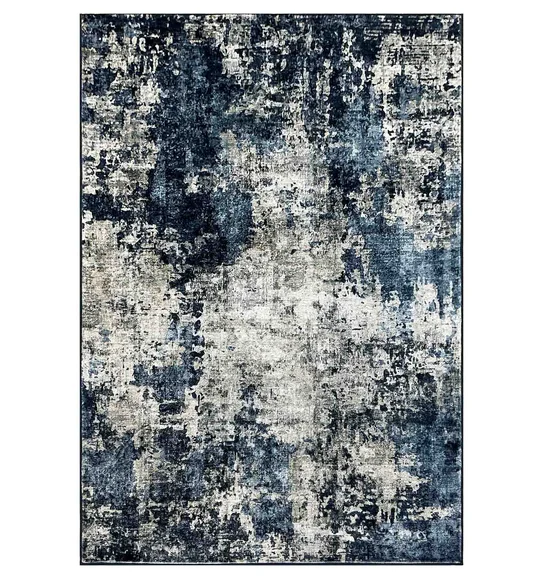Jura Abstract Carpet Blue