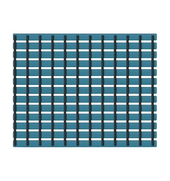 Fredy PVC Shower Mat Teal