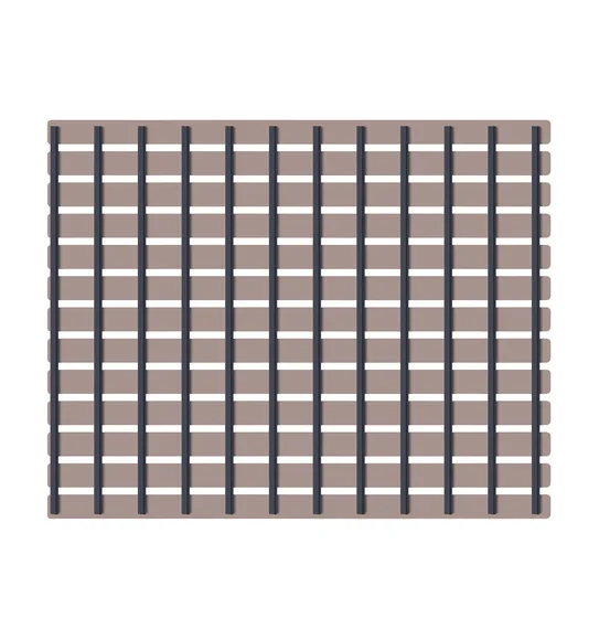Fredy PVC Shower Mat Moonlight