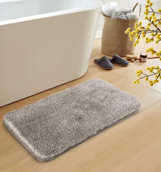 Divino Quick Dry Anti-skid Bath Mat Taupe