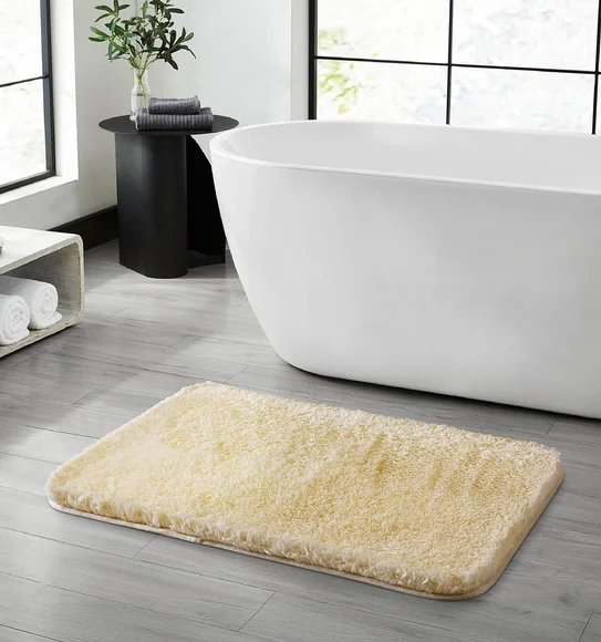Divino Quick Dry Anti-skid Bath Mat Cream