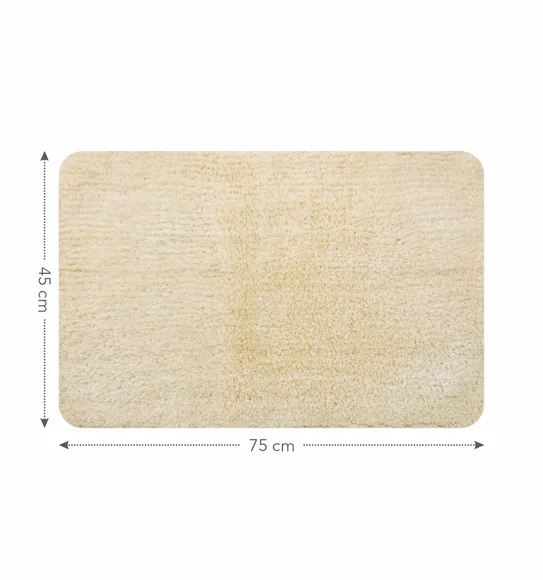 Divino Quick Dry Anti-skid Bath Mat Cream