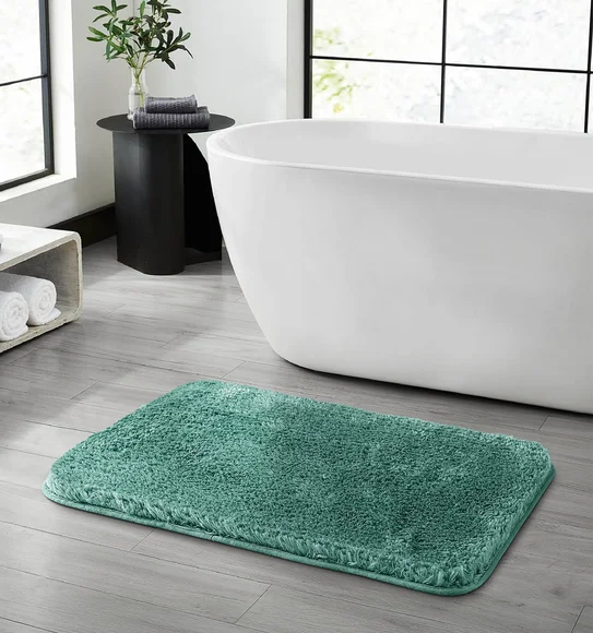 Divino Quick Dry Anti-skid Bath Mat Green