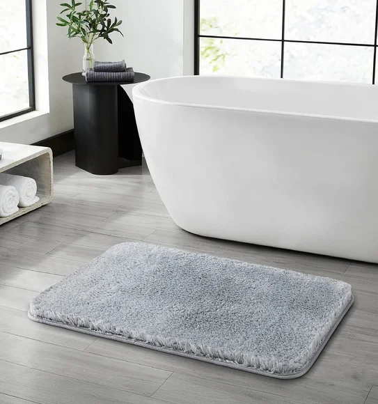 Divino Quick Dry Anti-skid Bath Mat Grey