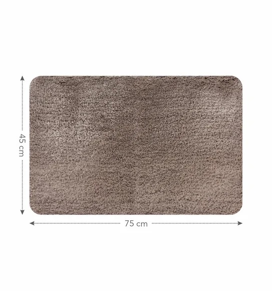 Divino Quick Dry Anti-skid Bath Mat Brown