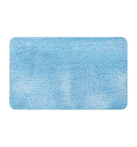 Divino Quick Dry Anti-skid Bath Mat Blue