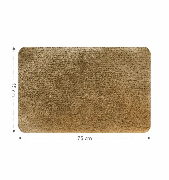 Divino Quick Dry Anti-skid Bath Mat Beige