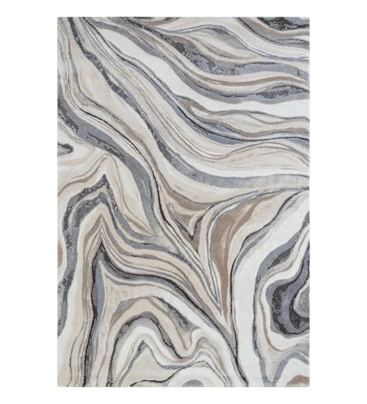 Cyrus Abstract Machine Made Runner Grey