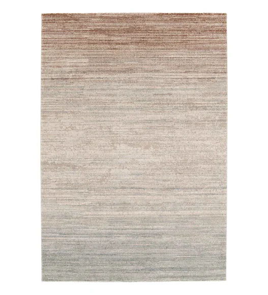 Reverie Abstract Machine Made Carpet Brown and Beige