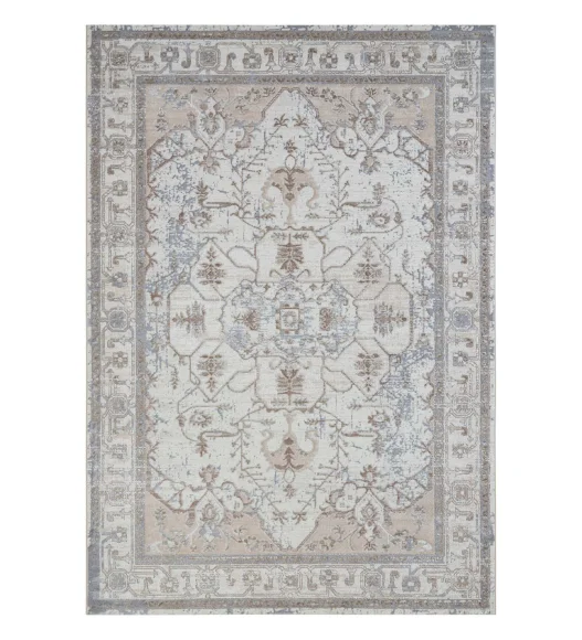 Cuba Polyester Classical Carpet Beige