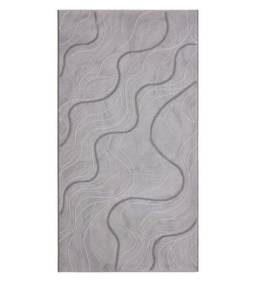 Tuscany Polyester Classical Runner Grey