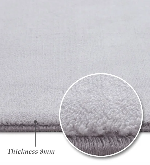 Tuscany Polyester Classical Carpet Grey