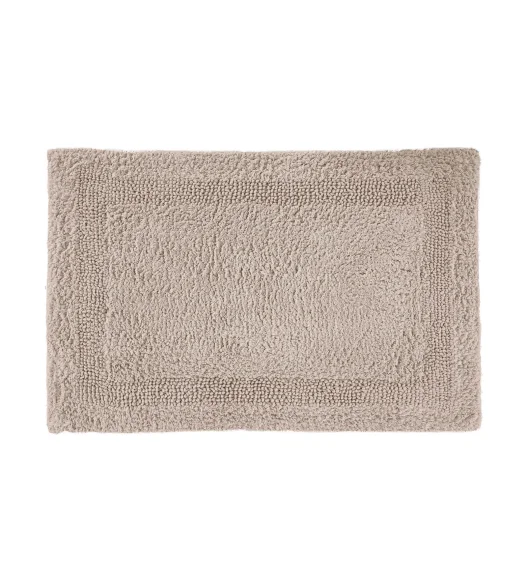 Reversible Cotton Bath Mat, Camel