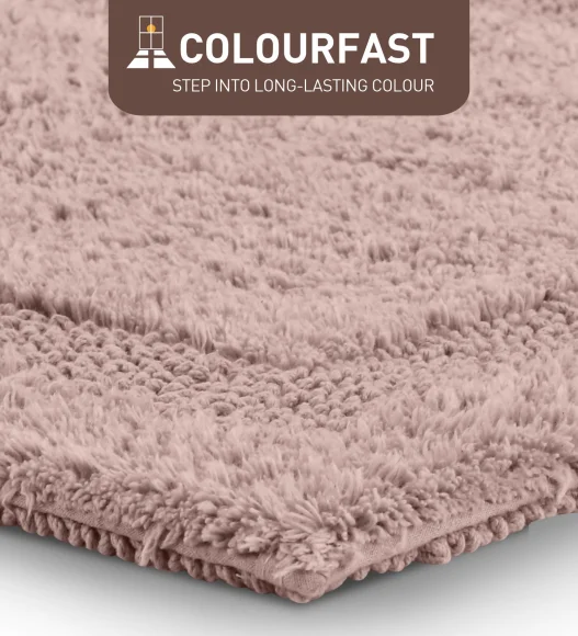 Reversible Cotton Bath Mat, Moonlight