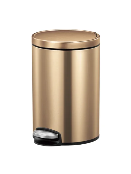EKO 9115 Artistic Soft Close Fingerprint Resistant Step Bin Bronze Copper