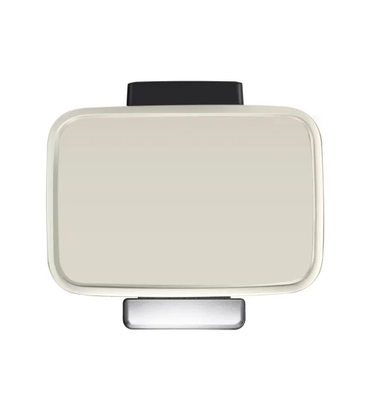 Eko 9361 Madison Stainless Steel Fingerprint Resistant Step Bin Grey