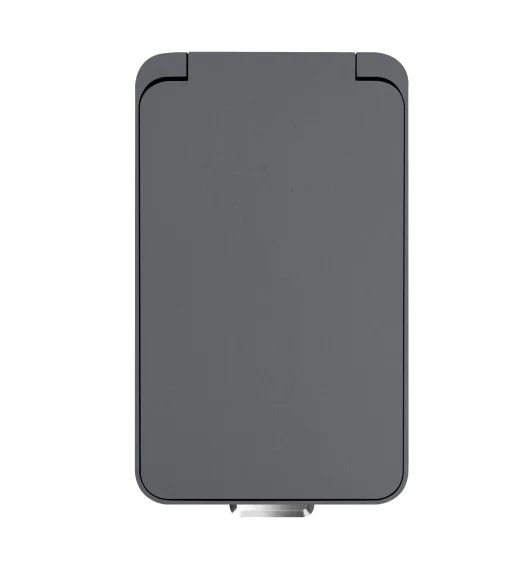 Eko 6377 Hana Fingerprint Resistant Plastic Plastic Bin Grey