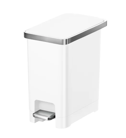 Eko 6377 Hana Fingerprint Resistant Plastic Plastic Bin White