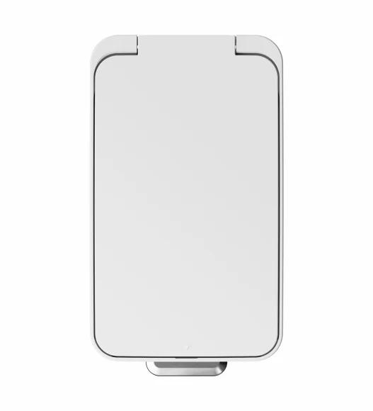 Eko 6377 Hana Fingerprint Resistant Plastic Plastic Bin White