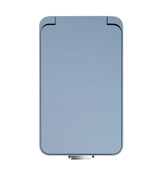 Eko 6377 Hana Fingerprint Resistant Plastic Plastic Bin Blue