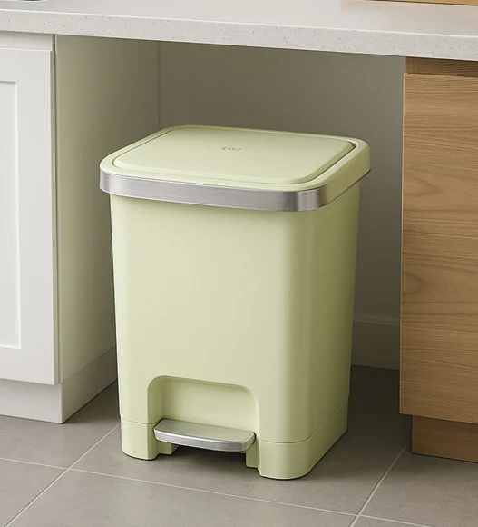 Eko 6388 Hana Fingerprint Resistant Plastic Plastic Bin Green