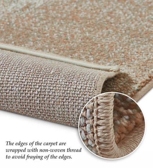 Polypropylene Kids Runner with Jute Backing | Brown & Beige | (W)60 x (L)150