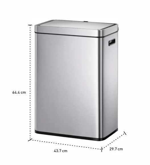 Eko Rechargeable Sensor Sensor Bin Metallic