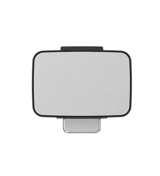 Eko 9161 Marina Fingerprint resistant Step Bin Metallic
