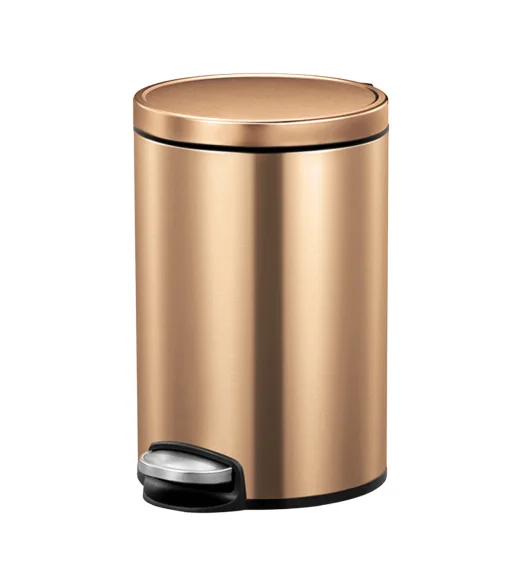 Eko 9115 Artistic Soft Close Fingerprint Resistant Step Bin Bronze Copper