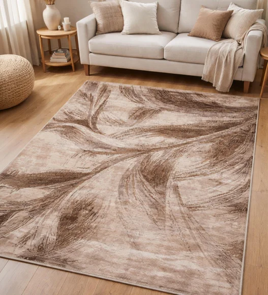 Craft Abstract Carpet Beige, 200x290cm