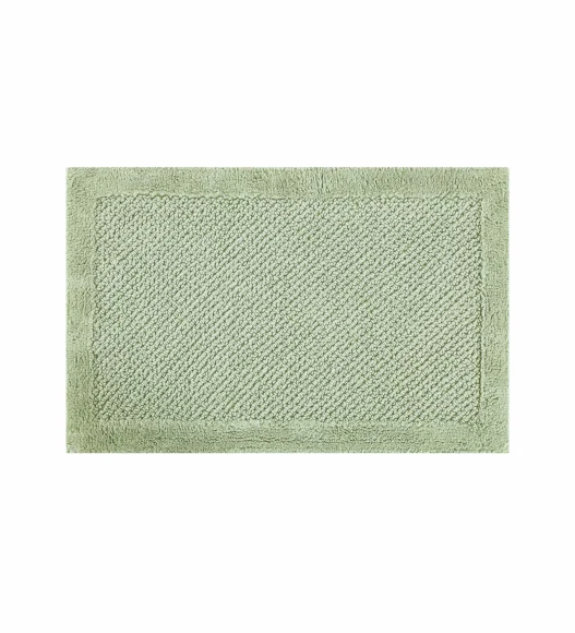 Sage Reversible Cotton Bathmat, Soft and Ultra Absorbent