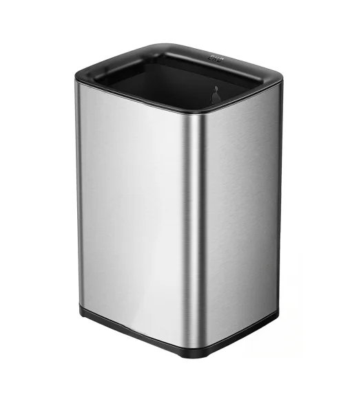 Fingerprint Resistant Rectangular Open Bin Metallic, 7 Ltr