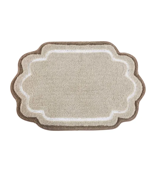 Stone Anti Skid Polyester Bathmat, Soft and Ultra Absorbent