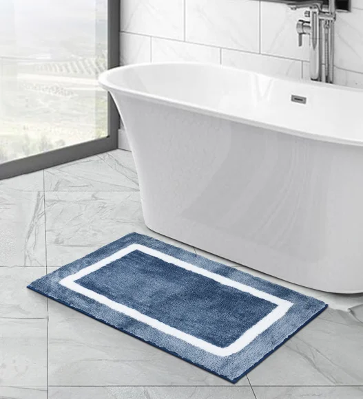Quick Dry Super soft Bath Mat Blue